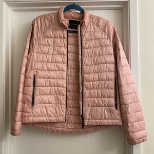 Everlane renew pink puffer